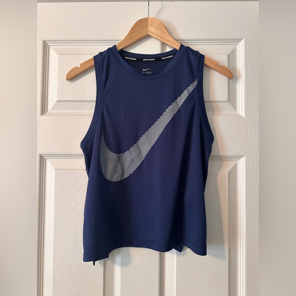 Nike Dri- fit Navy Blue Tank Top